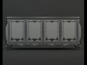 dresser chelini 3D Model