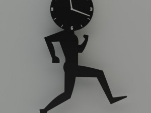 decorative wall clock 3D मॉडल