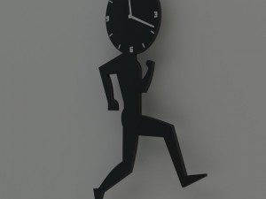 decorative wall clock 3D मॉडल