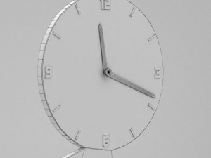 decorative wall clock 3D मॉडल