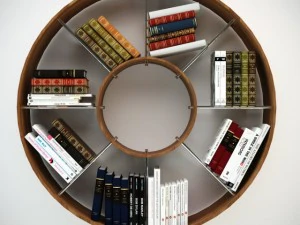 circular bookshelf 3D Model
