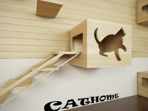 cat house 3D Model