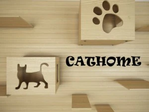 cat house 3D Model