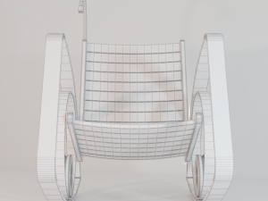 rocking chair lucky Model 3D