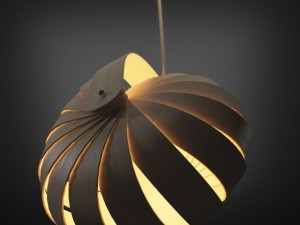 nautilus lightshade natural 3D Модель
