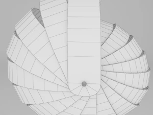 nautilus lightshade natural 3D Model