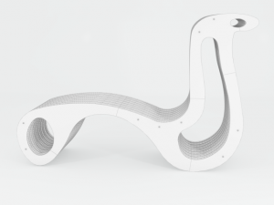 x2chair 3D 模型