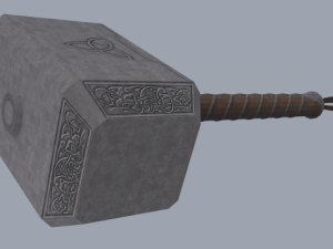 mjolnir 3D Model
