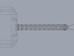 Mjolnir 3D Model