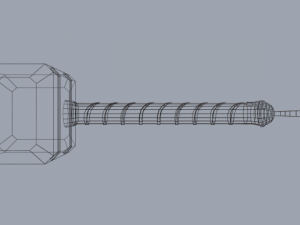 mjolnir 3D Model