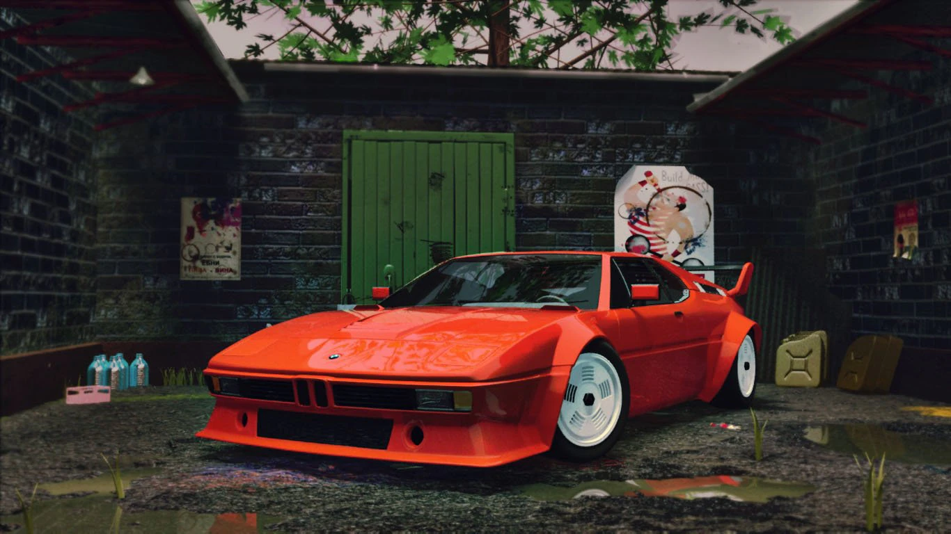 bmw m1 1979 procar 3D Model .c4d .max .obj .3ds .fbx .stl .blend 