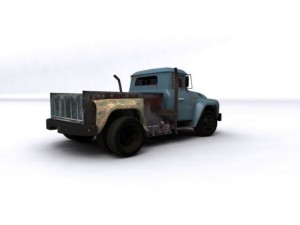 zil 130 pickup 3D Модель