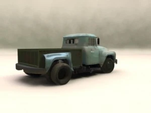 zil 130 pickup 3D Model