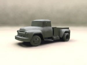 zil 130 pickup 3D Model