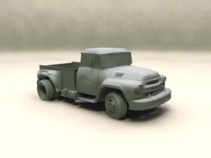 zil 130 pickup 3D Model