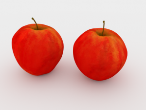apples Modèle 3D