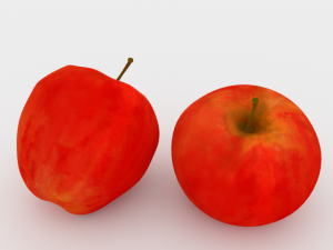 apples 3D 模型