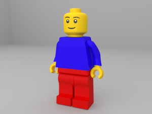 lego character 3D Model