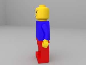 lego character Model 3D