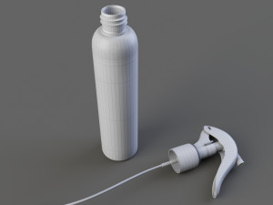 Spray bottle Modello 3D