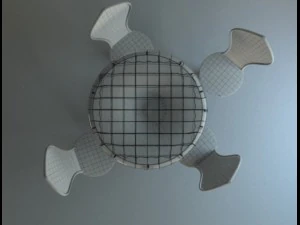 Table and chairs 3D Model