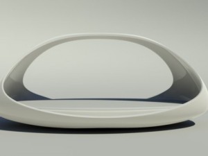 Double bed Modèle 3D