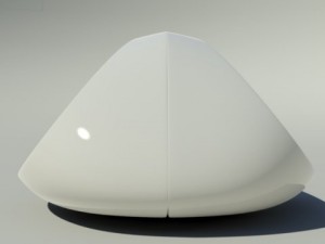 Double bed Modèle 3D
