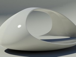 Double bed Modèle 3D