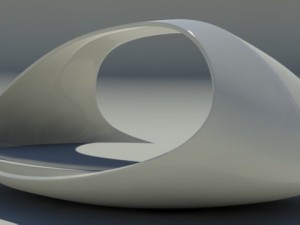 Double bed Modèle 3D
