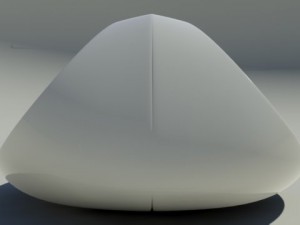 Double bed Modèle 3D