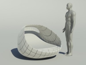 Concept chair 3D Model
