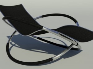 Chaise longue Modèle 3D