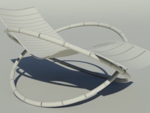 Chaise longue 3D Model