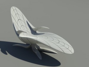 Chaise longue 02 Model 3D