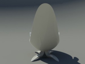 Chaise longue 02 Model 3D