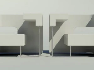 Стул 3D Модель