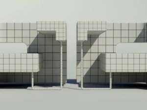 Стул 3D Модель