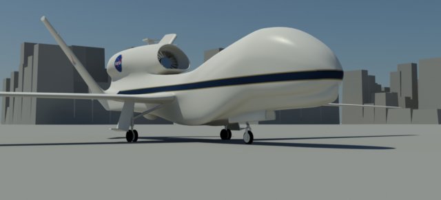 global hawk 3D Модель .c4d .max .obj .3ds .fbx .stl .blend 