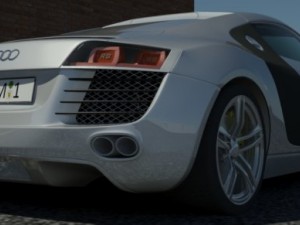 audi r8 Modèle 3D