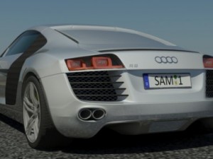 audi r8 3D Model