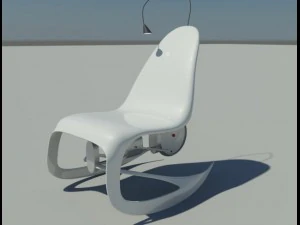 &Ouml;ko-Stuhl 3D Modell