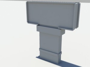 store sign 3D 모델