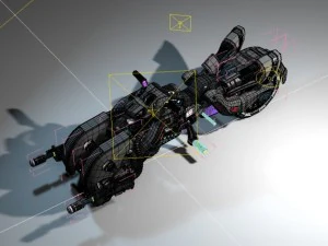 armed bike 3D Model