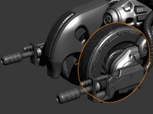 armed bike 3D Model