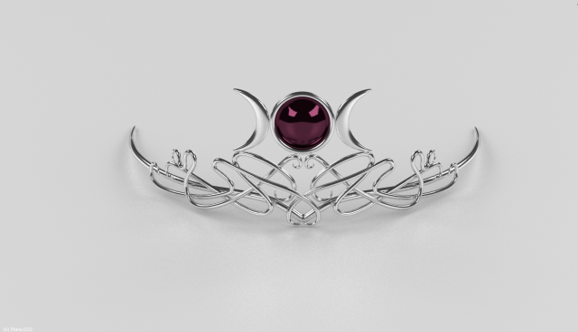 tiara t6 3Dモデル .c4d .max .obj .3ds .fbx .stl .blend 