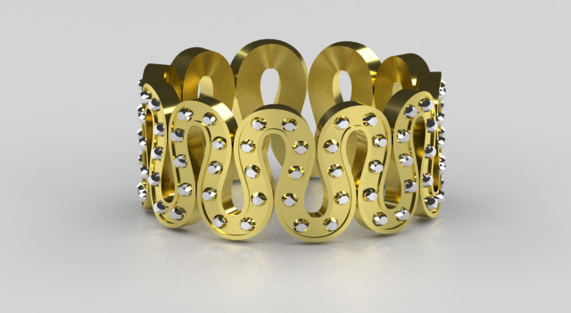 women ring wr29 3D Model .c4d .max .obj .3ds .fbx .stl .blend