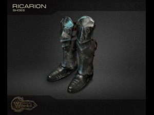 armor shoes 3D Model