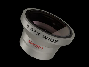 lensa lensa optik Model 3D