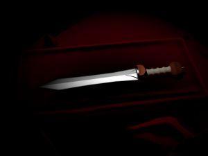 gladius sword 3D 모델