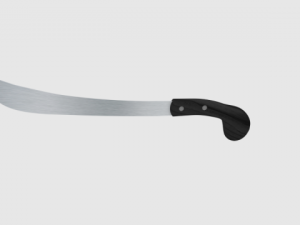 machete Modello 3D
